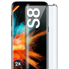moex CurveProtect S für Samsung Galaxy S8 – Hüllenfreundliche Schutzfolie – Curved 3D Panzerglas – Weiteres Produktbild 1