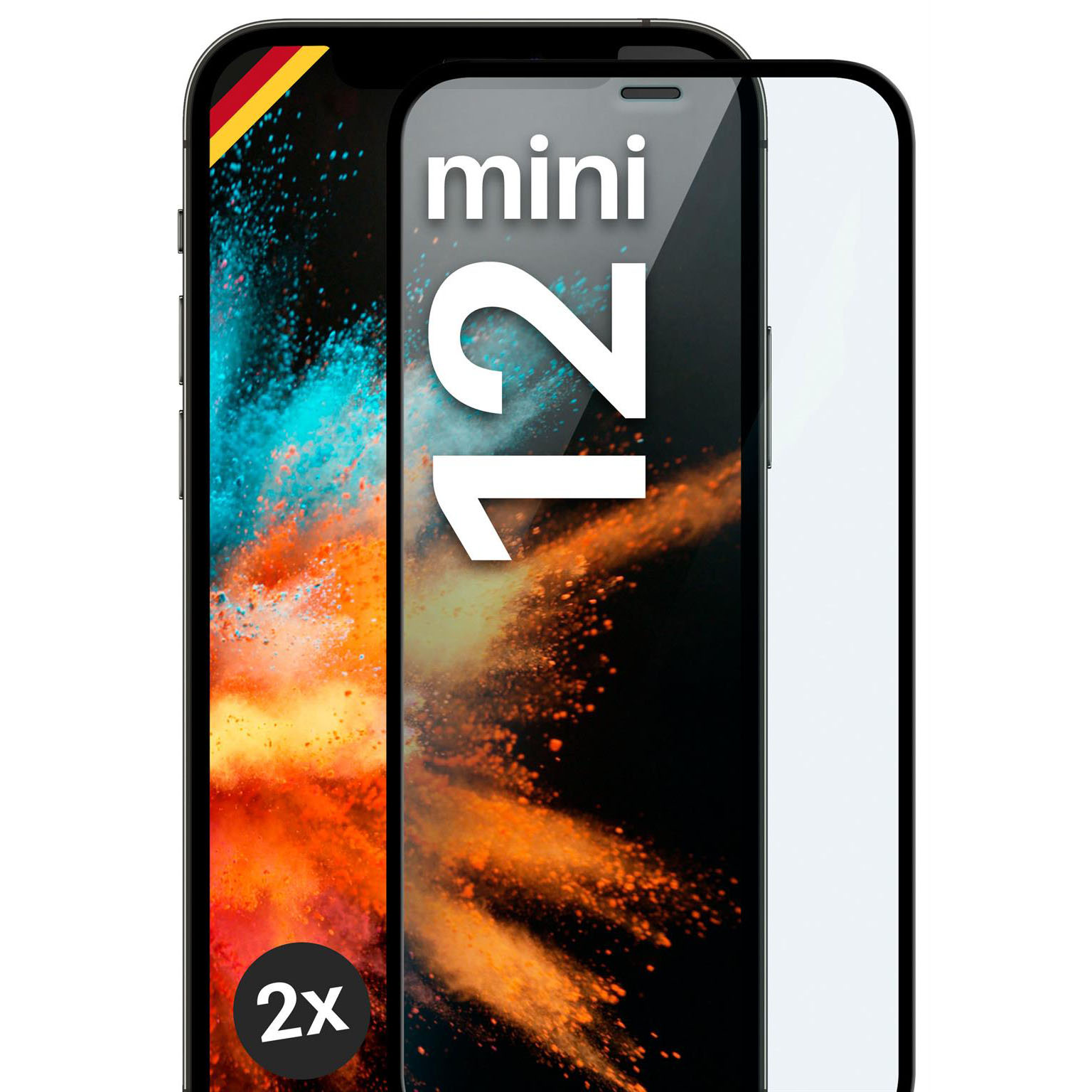moex CurveProtect iPhone 12 mini Panzerglas 3D Full Screen – undefined