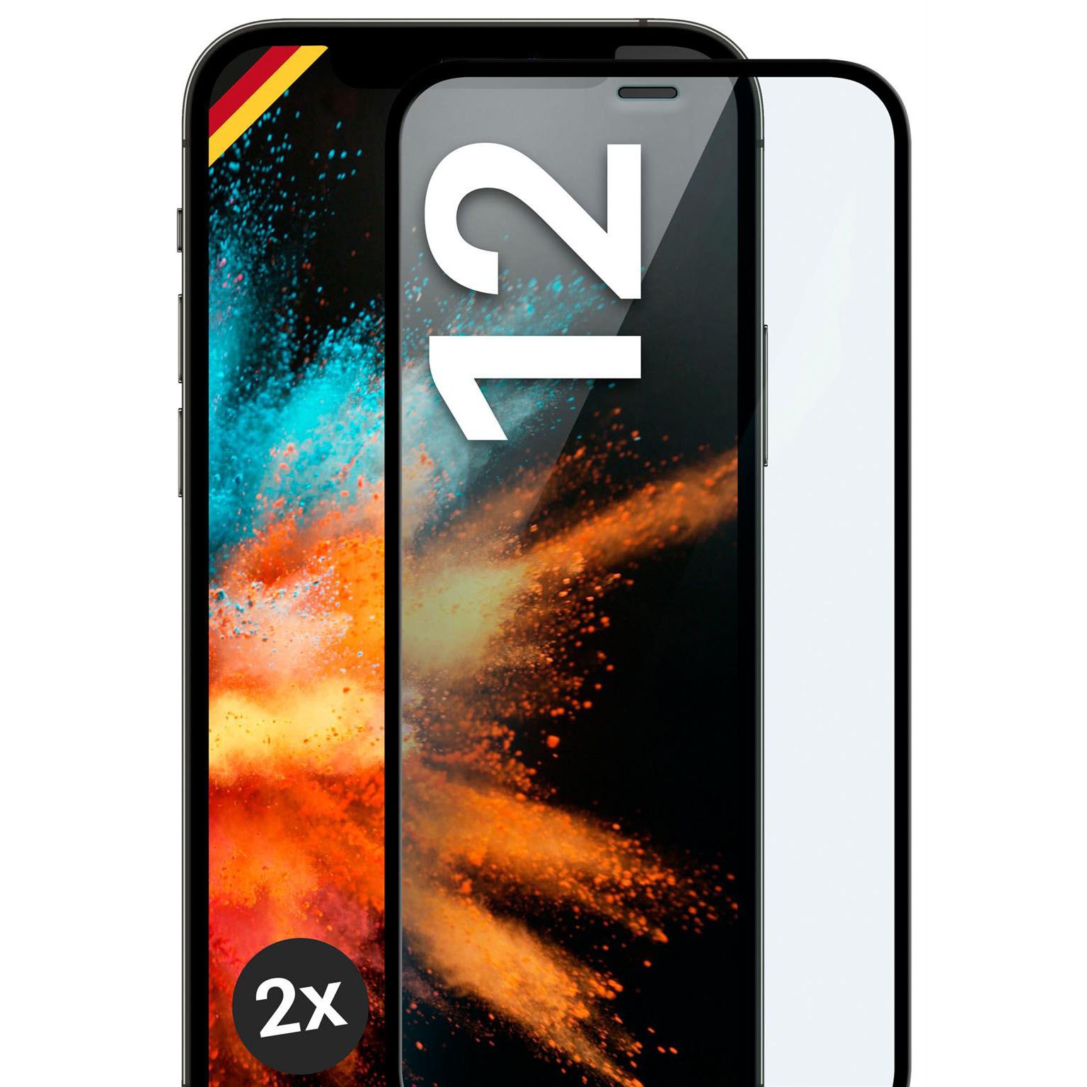 moex CurveProtect iPhone 12 Panzerglas 3D Full Screen – Weiteres Produktbild 1 moex CurveProtect iPhone 12 Panzerglas 3D Full Screen – Weiteres Produktbild 1