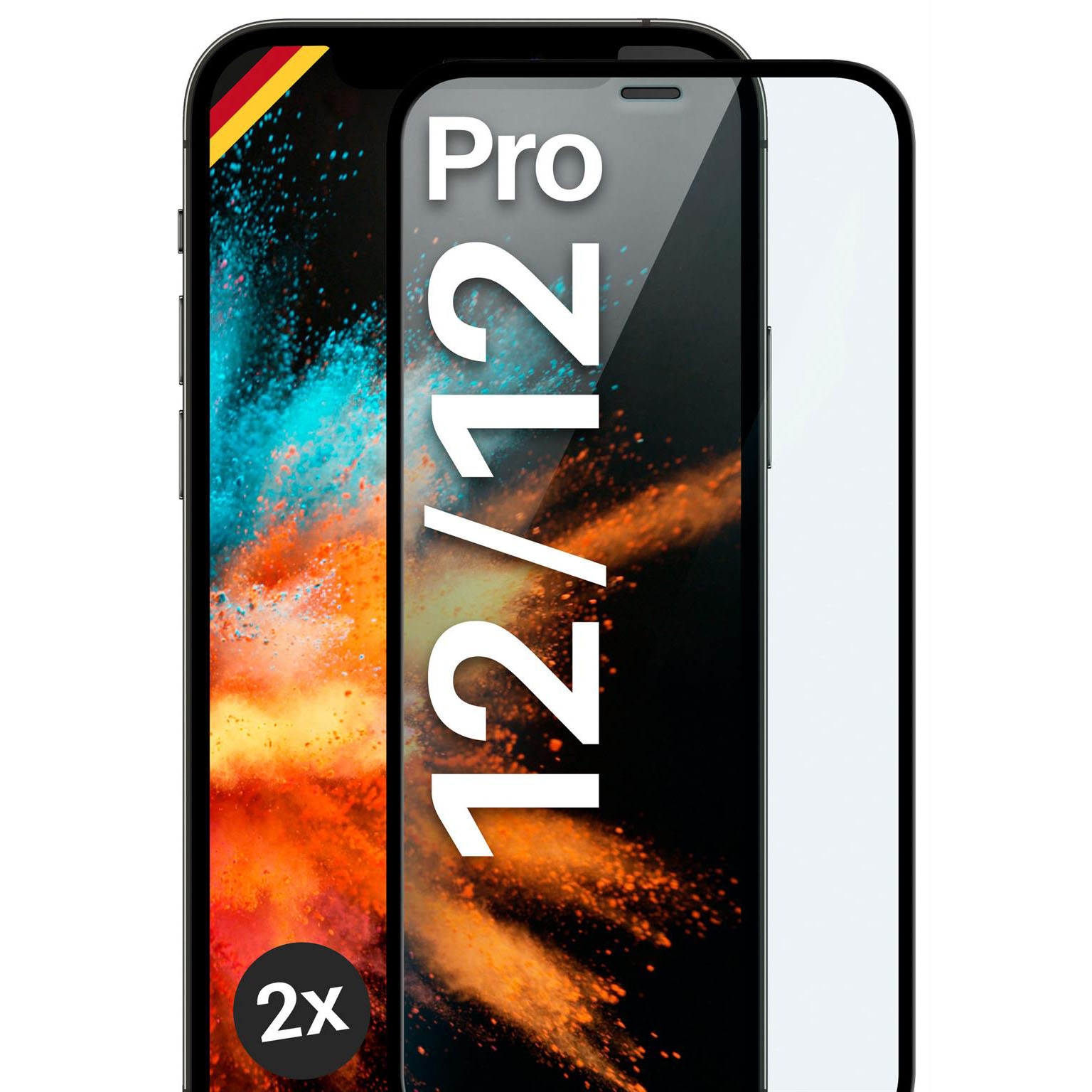 moex CurveProtect iPhone 12 Pro Panzerglas 3D Full Screen – Weiteres Produktbild 1 moex CurveProtect iPhone 12 Pro Panzerglas 3D Full Screen – Weiteres Produktbild 1