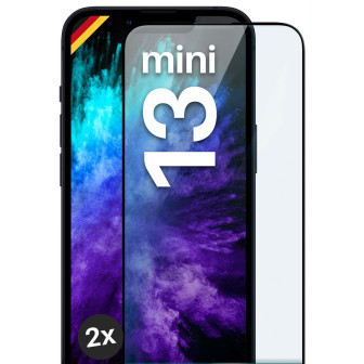 moex CurveProtect iPhone 13 mini Panzerglas 3D Full Screen – 2x Black