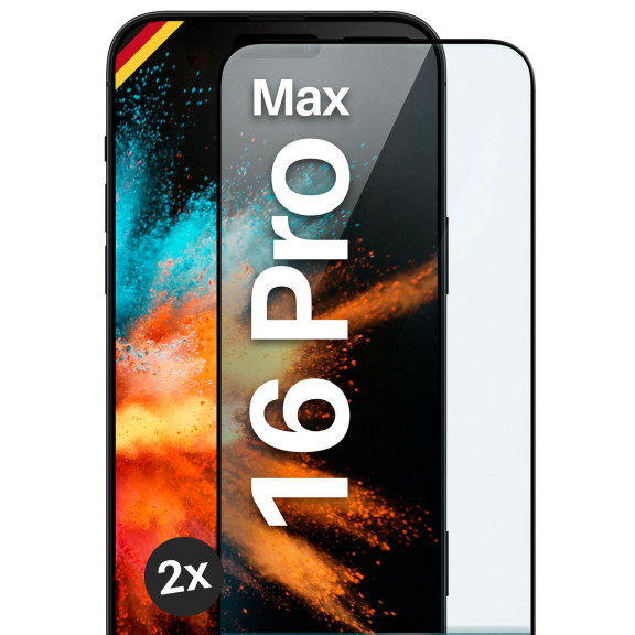 moex CurveProtect iPhone 16 Pro Max Panzerglas 3D Full Screen – Weiteres Produktbild 1 moex CurveProtect iPhone 16 Pro Max Panzerglas 3D Full Screen – Weiteres Produktbild 1