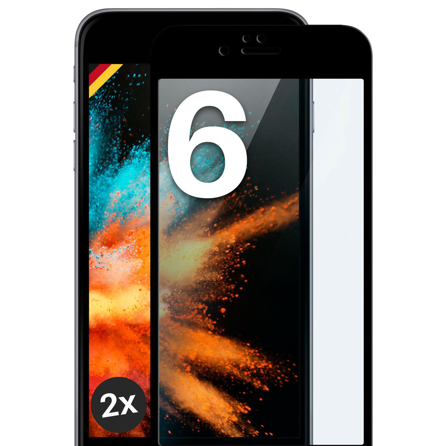 moex CurveProtect iPhone 6 Panzerglas 3D Full Screen – Weiteres Produktbild 1 moex CurveProtect iPhone 6 Panzerglas 3D Full Screen – Weiteres Produktbild 1