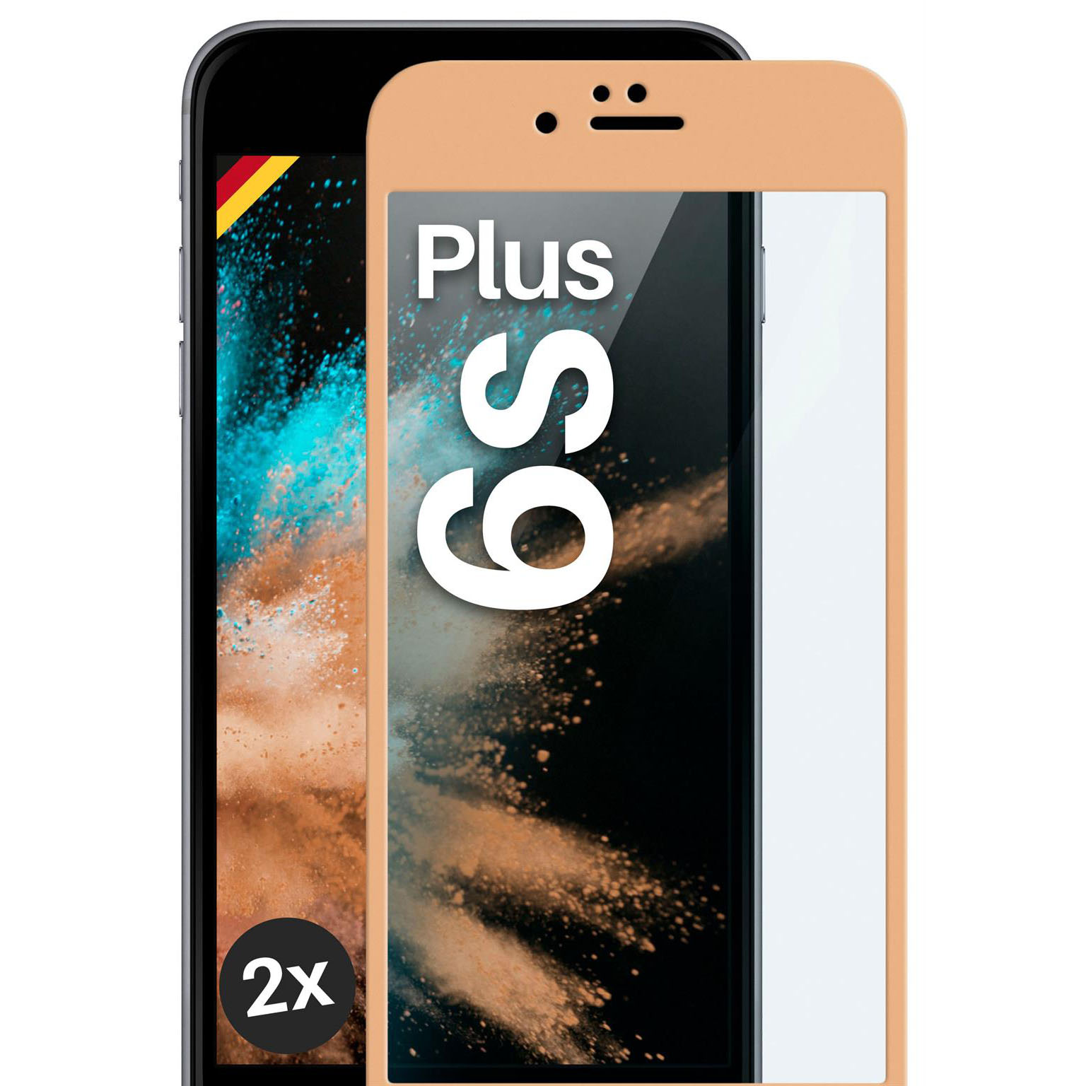 moex CurveProtect iPhone 6s Plus Panzerglas 3D Full Screen Hauptbild