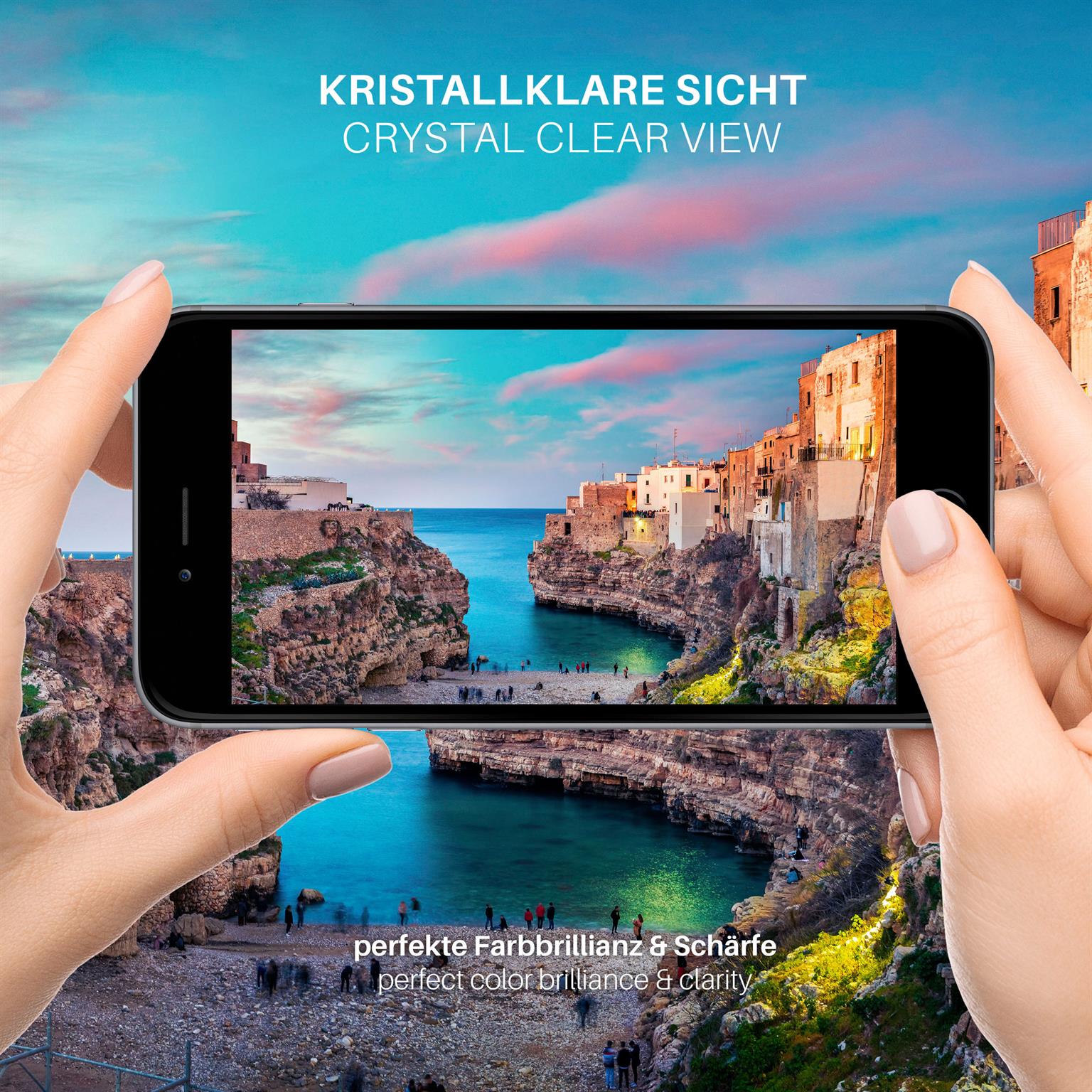 moex CurveProtect iPhone 6s Plus Panzerglas 3D Full Screen – Weiteres Produktbild 4