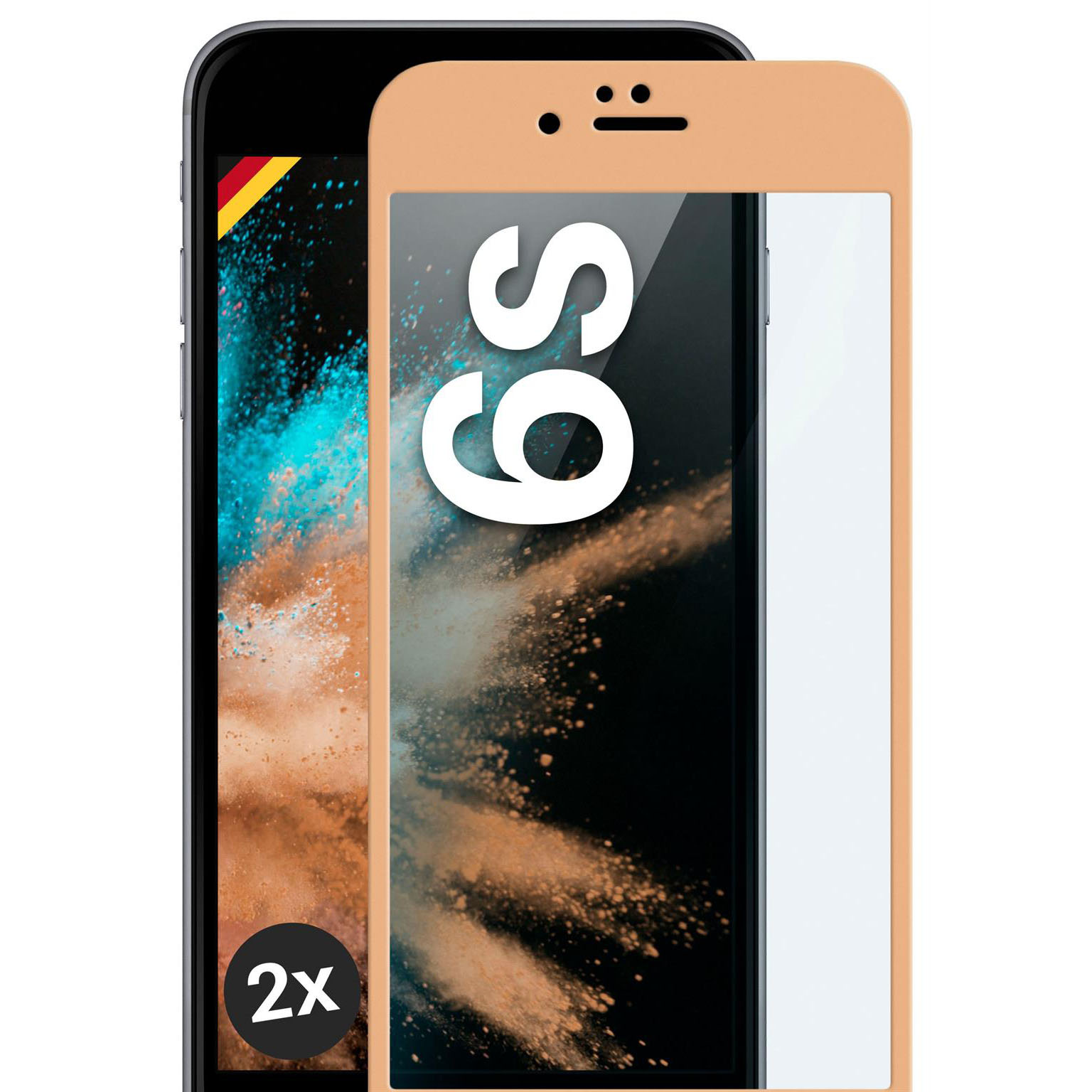 moex CurveProtect iPhone 6s Panzerglas 3D Full Screen Hauptbild