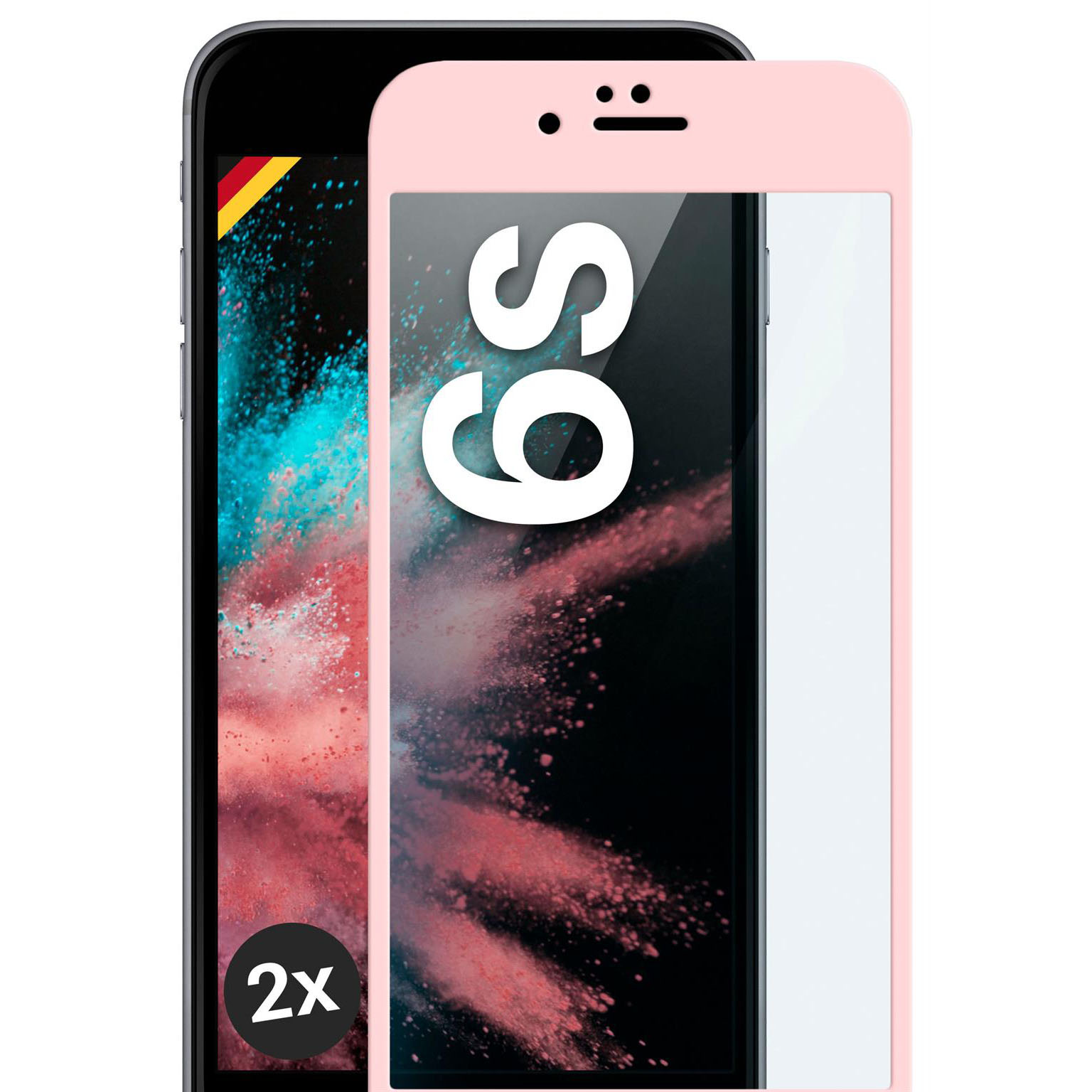 moex CurveProtect iPhone 6s Panzerglas 3D Full Screen – Weiteres Produktbild 1 moex CurveProtect iPhone 6s Panzerglas 3D Full Screen – Weiteres Produktbild 1