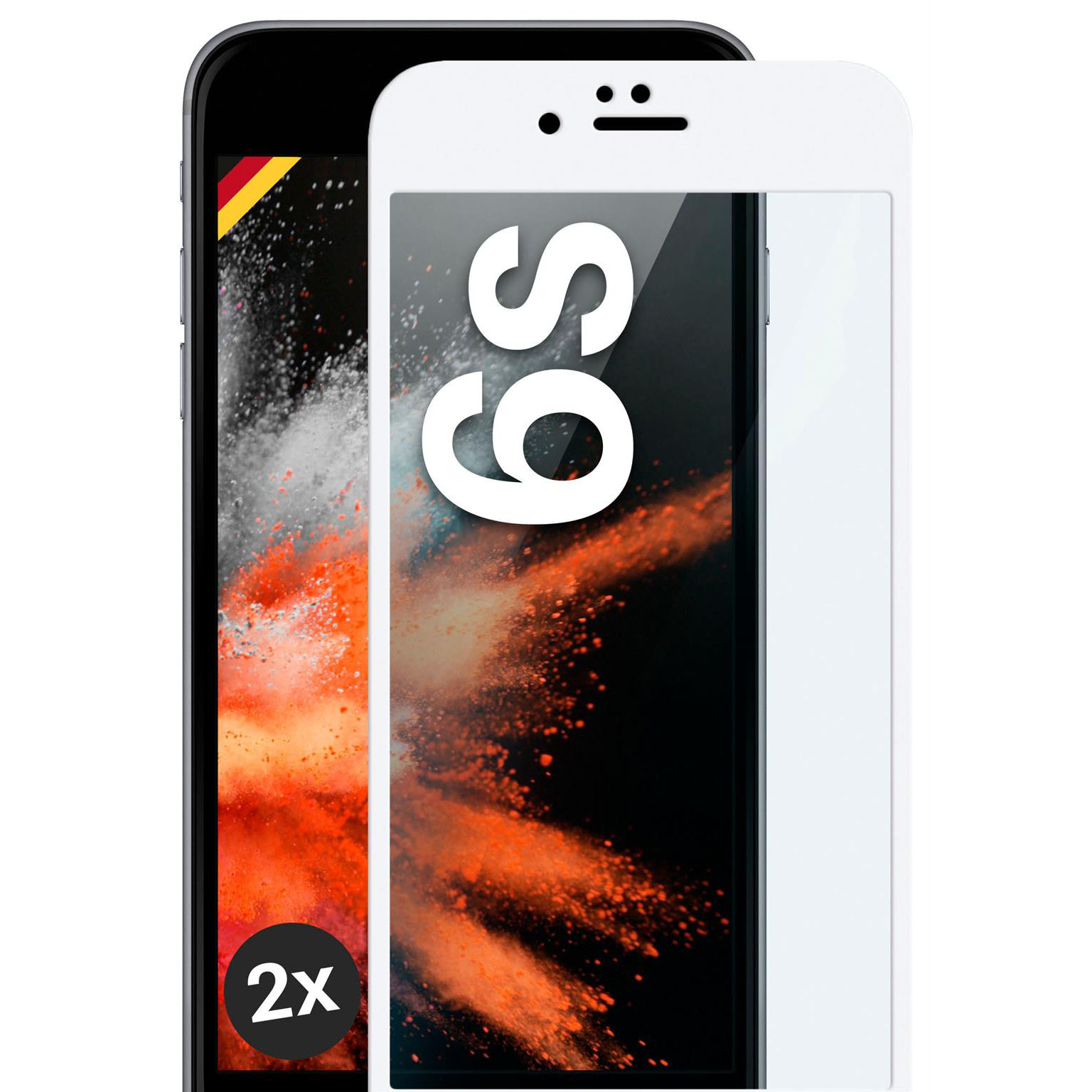 moex CurveProtect iPhone 6s Panzerglas 3D Full Screen – Weiteres Produktbild 1 moex CurveProtect iPhone 6s Panzerglas 3D Full Screen – Weiteres Produktbild 1