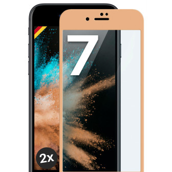 moex CurveProtect iPhone 7 Panzerglas 3D Full Screen – 2x Gold moex CurveProtect iPhone 7 Panzerglas 3D Full Screen – 2x Gold
