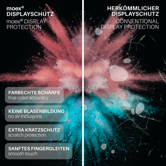 moex CurveProtect iPhone 8 Plus Panzerglas 3D Full Screen – Weiteres Produktbild 4