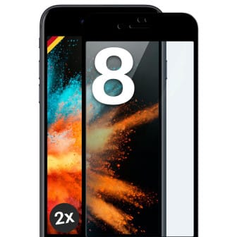 moex CurveProtect iPhone 8 Panzerglas 3D Full Screen – 2x Black moex CurveProtect iPhone 8 Panzerglas 3D Full Screen – 2x Black