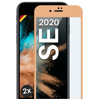 moex CurveProtect iPhone SE (2020) Panzerglas 3D Full Screen – 2x Gold moex CurveProtect iPhone SE (2020) Panzerglas 3D Full Screen – 2x Gold