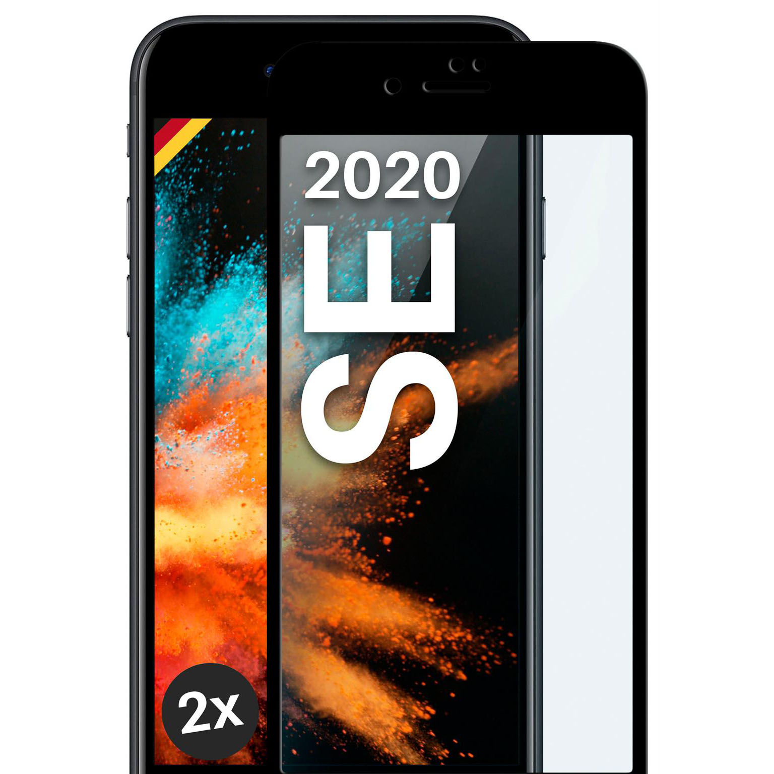 moex CurveProtect iPhone SE (2020) Panzerglas 3D Full Screen – Weiteres Produktbild 1 moex CurveProtect iPhone SE (2020) Panzerglas 3D Full Screen – Weiteres Produktbild 1