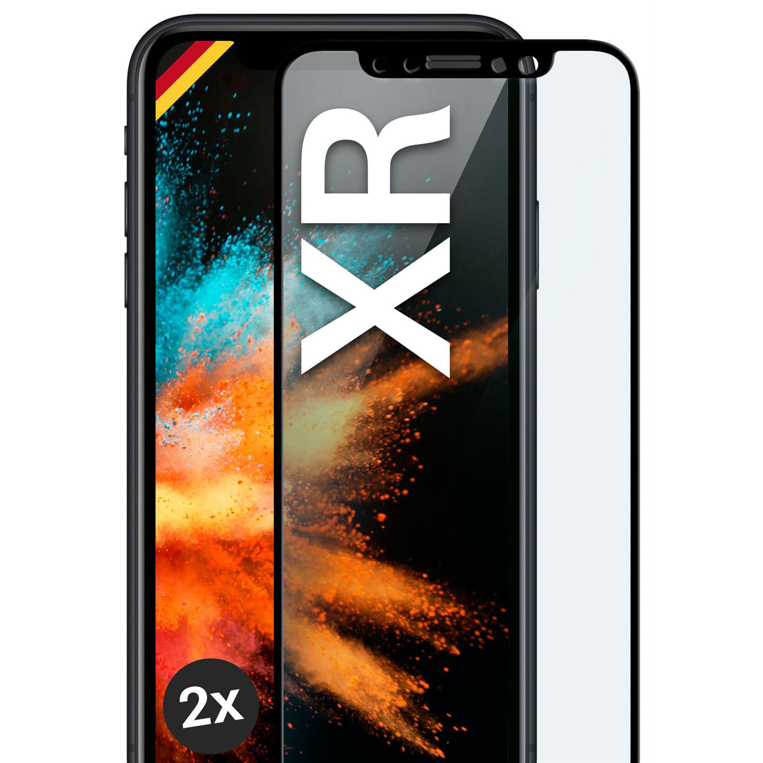 moex CurveProtect iPhone XR Panzerglas 3D Full Screen – undefined