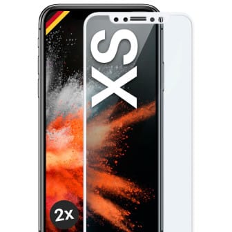 moex CurveProtect iPhone XS Panzerglas 3D Full Screen – 2x White moex CurveProtect iPhone XS Panzerglas 3D Full Screen – 2x White