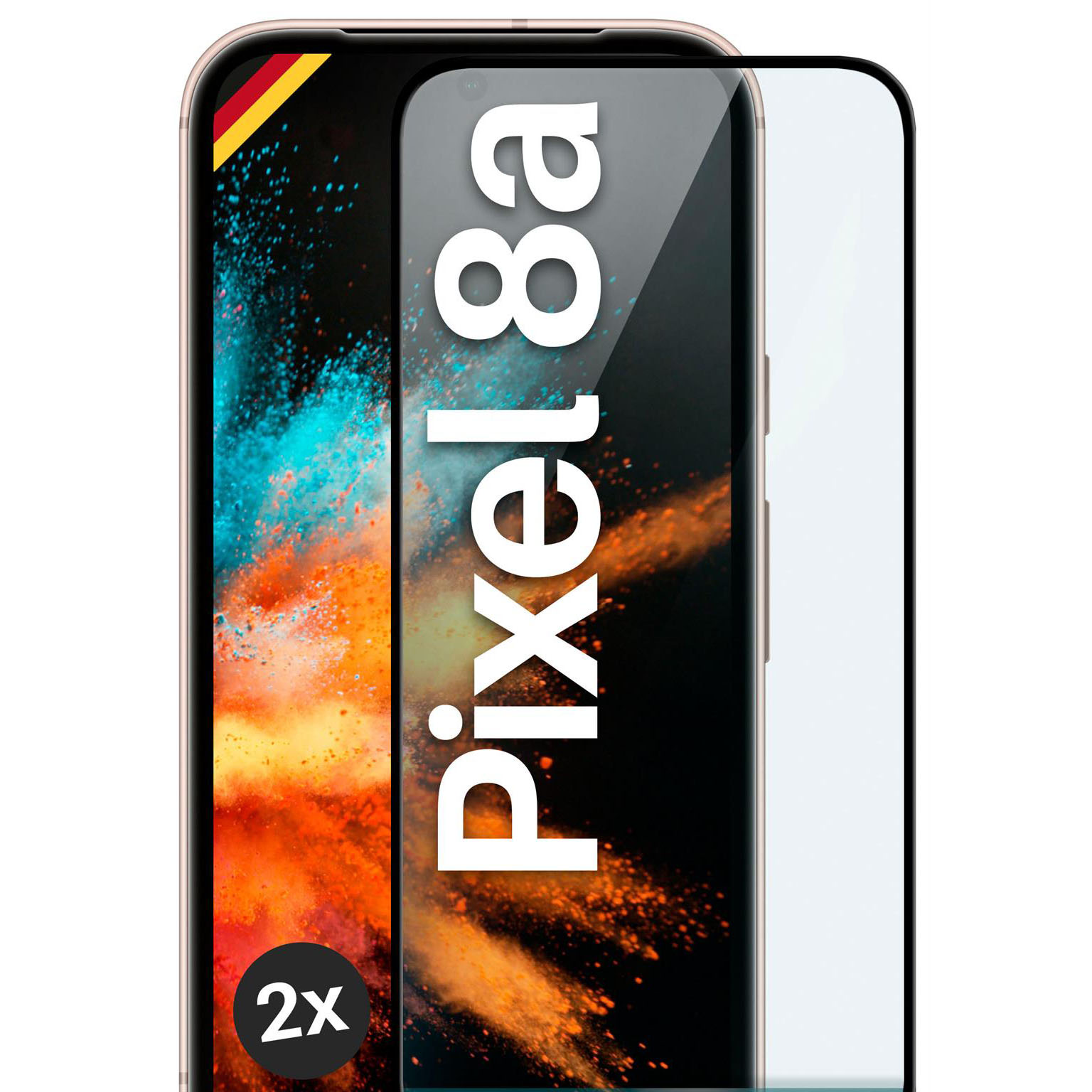 moex CurveProtect Google Pixel 8a Panzerglas 3D Full Screen – undefined
