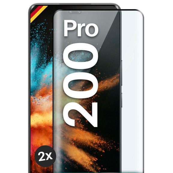 moex CurveProtect Honor 200 Pro Panzerglas 3D Full Screen – Weiteres Produktbild 1