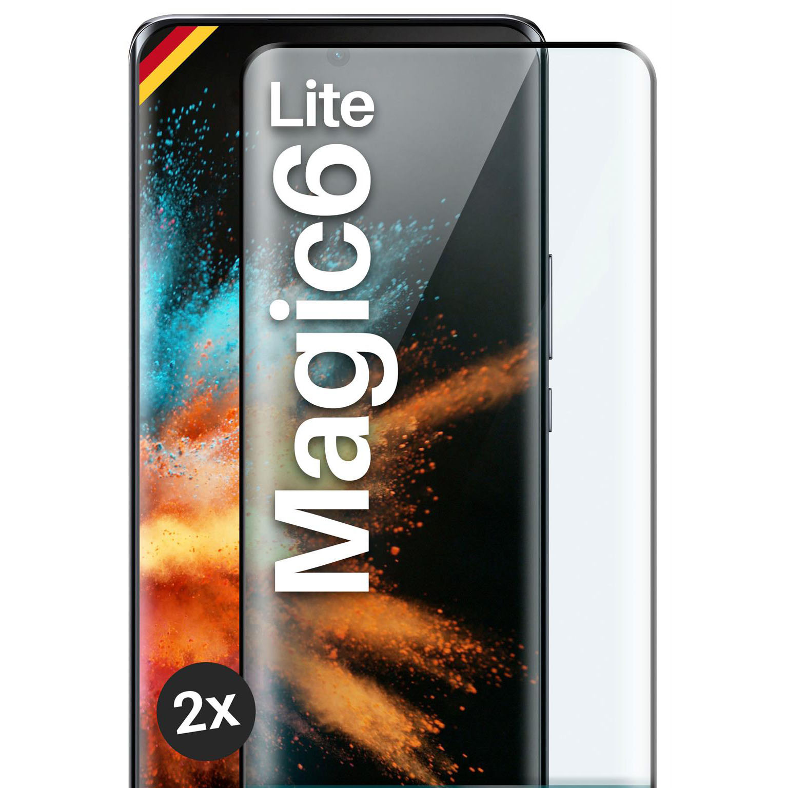 moex CurveProtect Honor Magic6 Lite Panzerglas 3D Full Screen – Weiteres Produktbild 1 moex CurveProtect Honor Magic6 Lite Panzerglas 3D Full Screen – Weiteres Produktbild 1