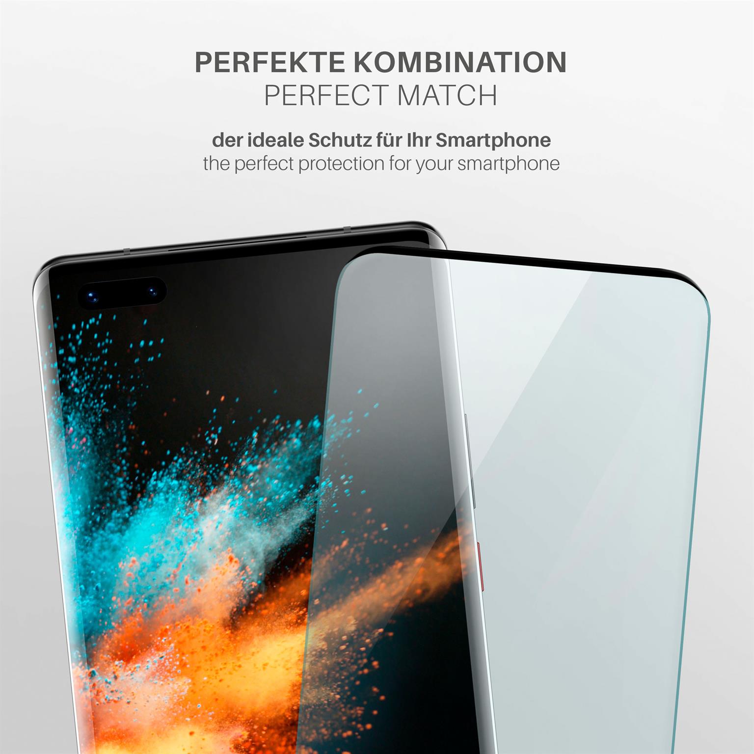 moex CurveProtect Huawei Mate 40 Pro Panzerglas 3D Full Screen – Weiteres Produktbild 3 moex CurveProtect Huawei Mate 40 Pro Panzerglas 3D Full Screen – Weiteres Produktbild 3