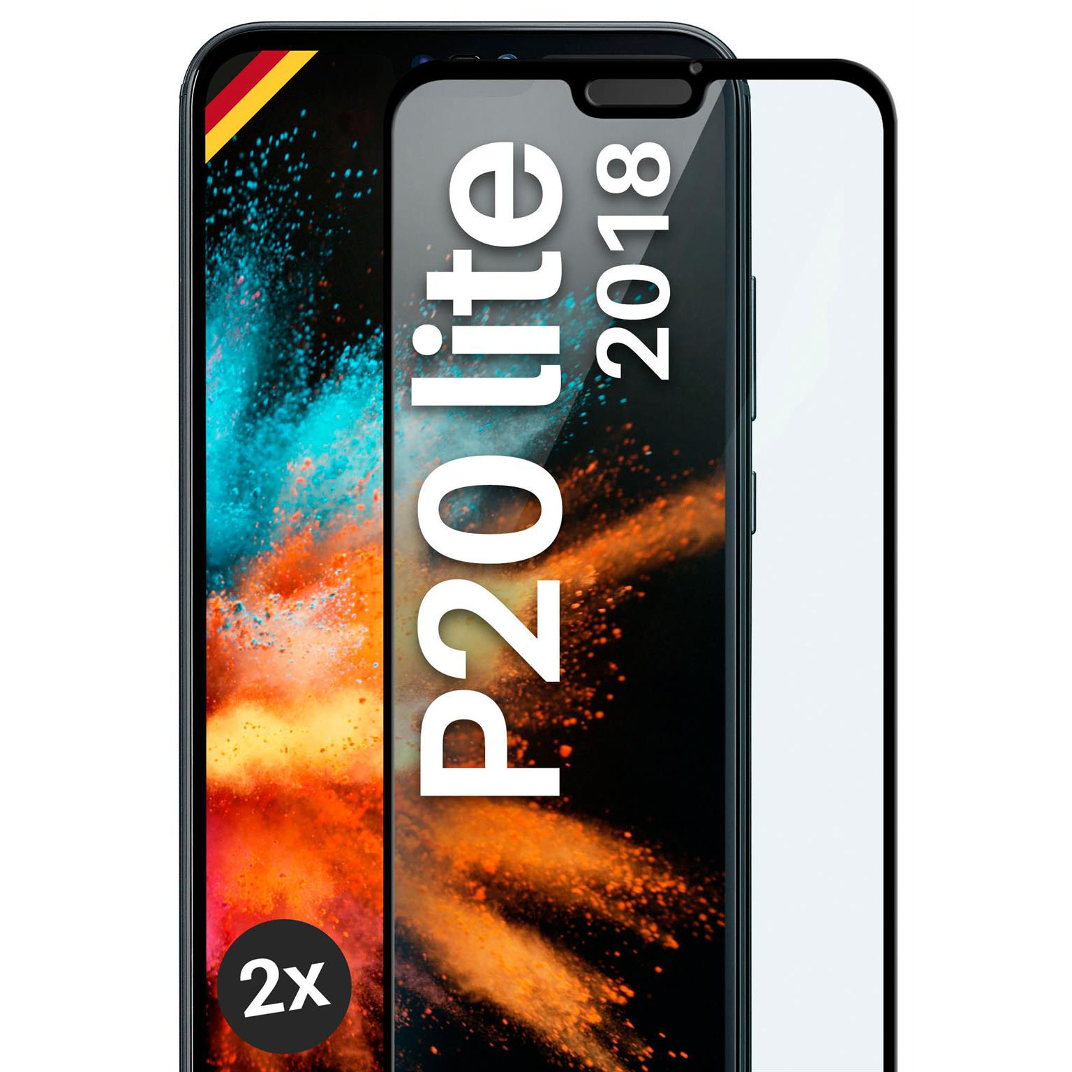 moex CurveProtect Huawei P20 Lite Panzerglas 3D Full Screen – undefined