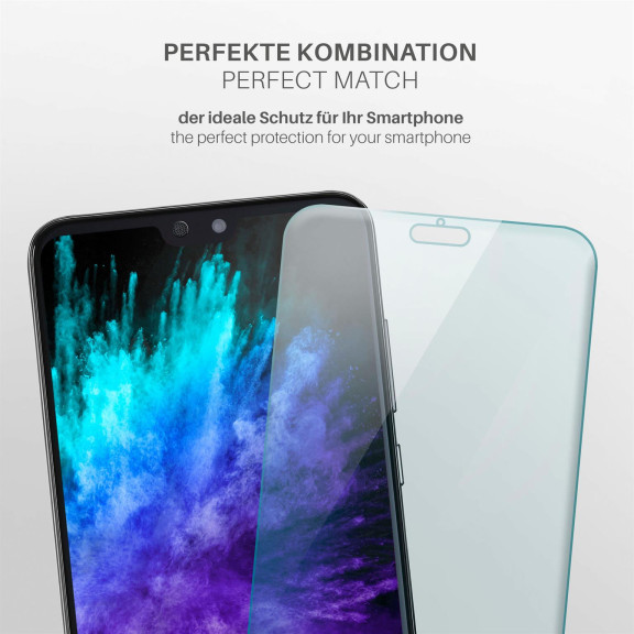 moex CurveProtect Huawei P20 Pro Panzerglas 3D Full Screen – Weiteres Produktbild 3