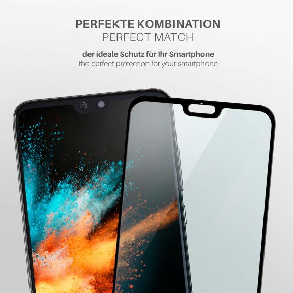 moex CurveProtect Huawei P20 Pro Panzerglas 3D Full Screen – Weiteres Produktbild 3