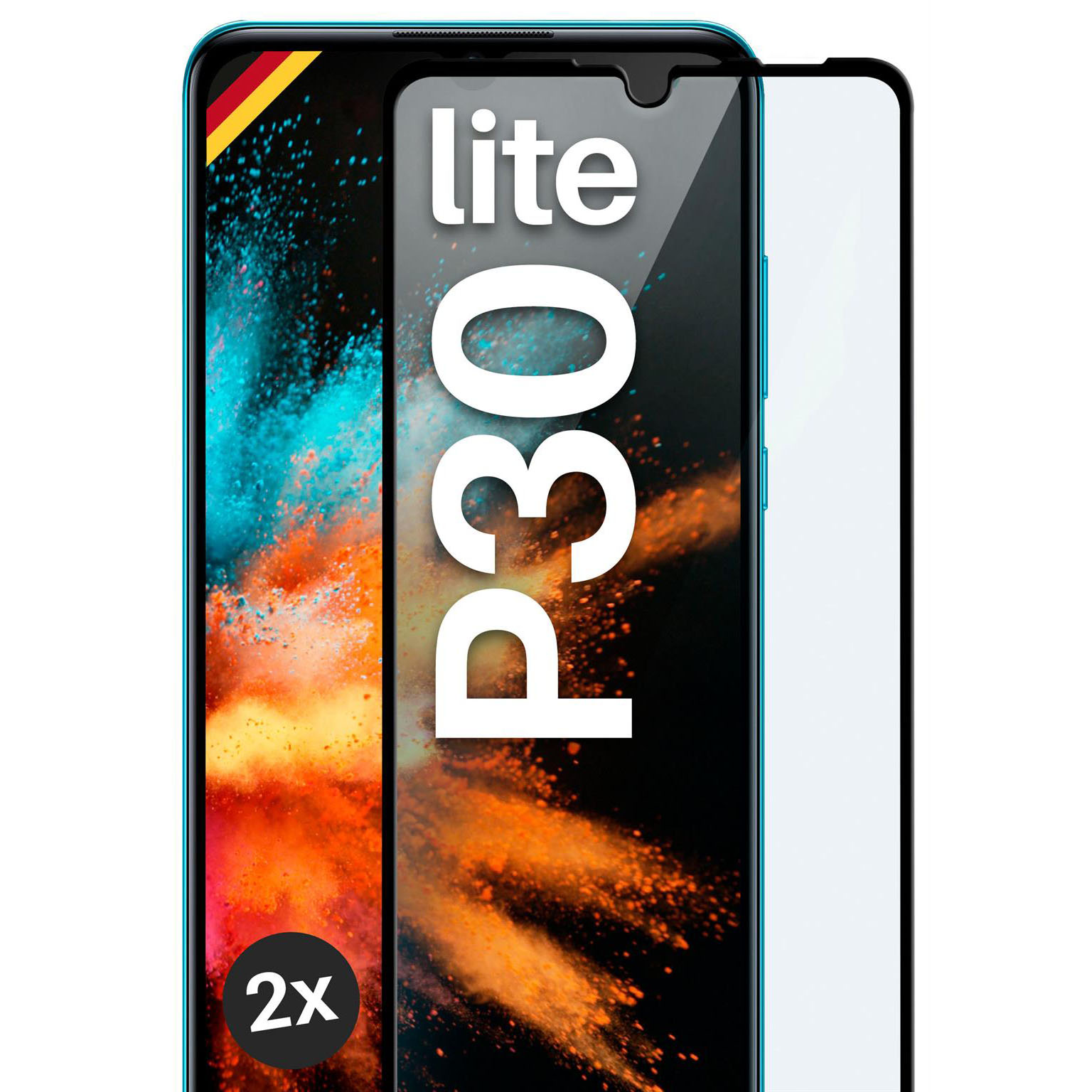 moex CurveProtect Huawei P30 Lite Panzerglas 3D Full Screen – Weiteres Produktbild 1 moex CurveProtect Huawei P30 Lite Panzerglas 3D Full Screen – Weiteres Produktbild 1