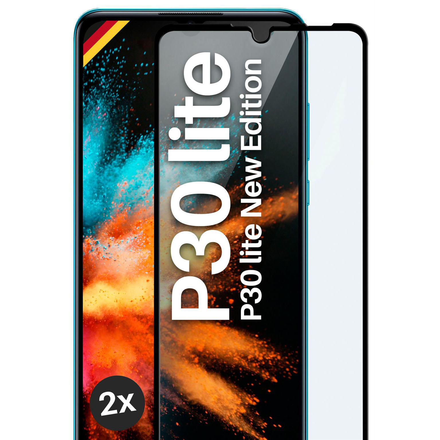 moex CurveProtect Huawei P30 Lite New Edition Panzerglas 3D Full Screen – Weiteres Produktbild 1 moex CurveProtect Huawei P30 Lite New Edition Panzerglas 3D Full Screen – Weiteres Produktbild 1