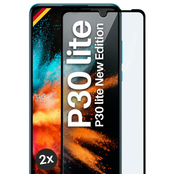 moex CurveProtect Huawei P30 Lite New Edition Panzerglas 3D Full Screen – Weiteres Produktbild 1
