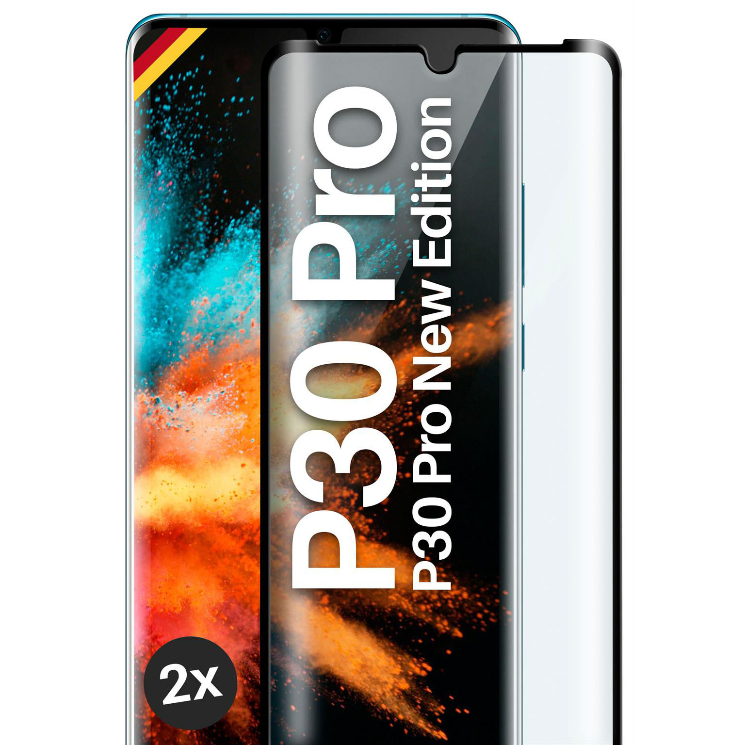moex CurveProtect Huawei P30 Pro New Edition Panzerglas 3D Full Screen – undefined