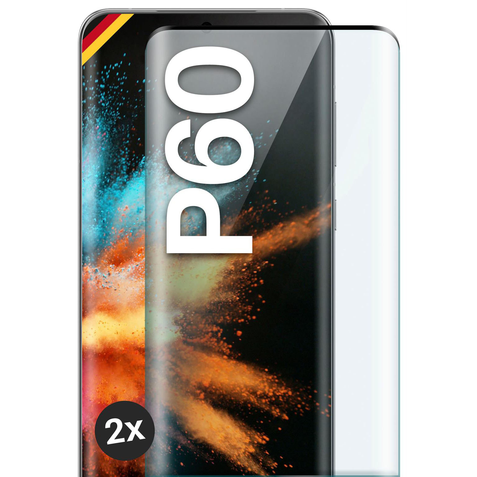 moex CurveProtect Huawei P60 Panzerglas 3D Full Screen – Weiteres Produktbild 1 moex CurveProtect Huawei P60 Panzerglas 3D Full Screen – Weiteres Produktbild 1