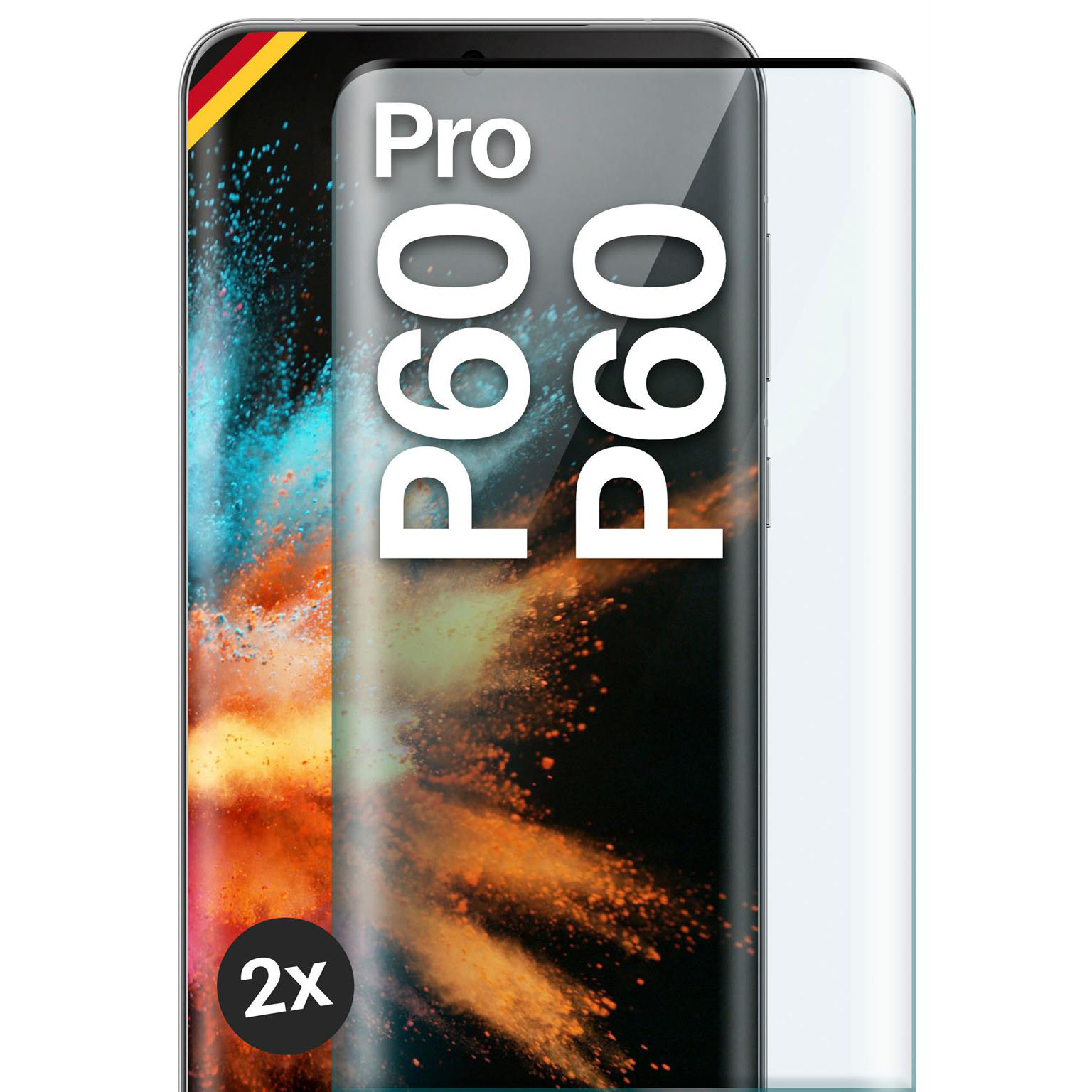 moex CurveProtect Huawei P60 Pro Panzerglas 3D Full Screen – Weiteres Produktbild 1 moex CurveProtect Huawei P60 Pro Panzerglas 3D Full Screen – Weiteres Produktbild 1