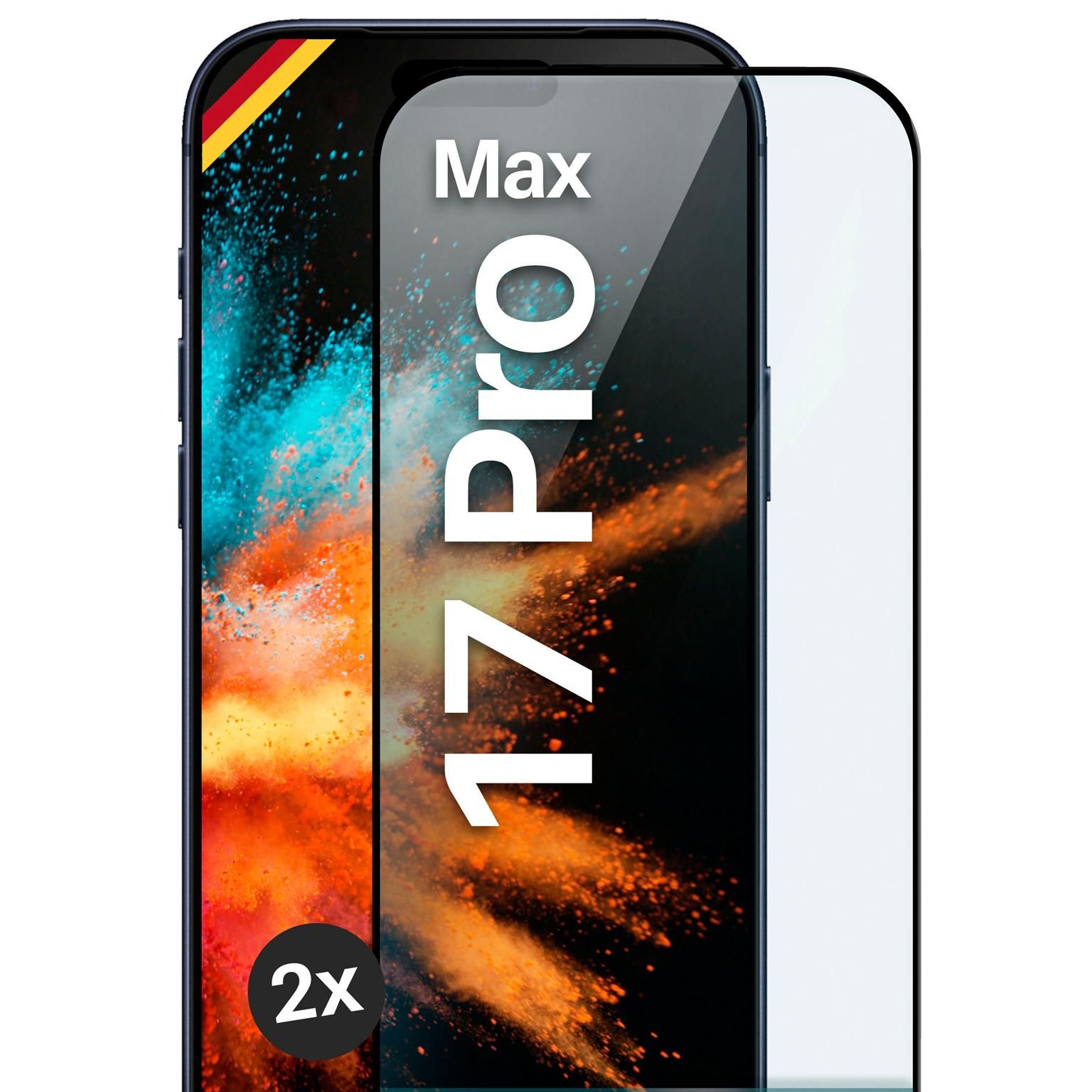 moex CurveProtect iPhone 17 Pro Max Panzerglas 3D Full Screen – Weiteres Produktbild 1 moex CurveProtect iPhone 17 Pro Max Panzerglas 3D Full Screen – Weiteres Produktbild 1