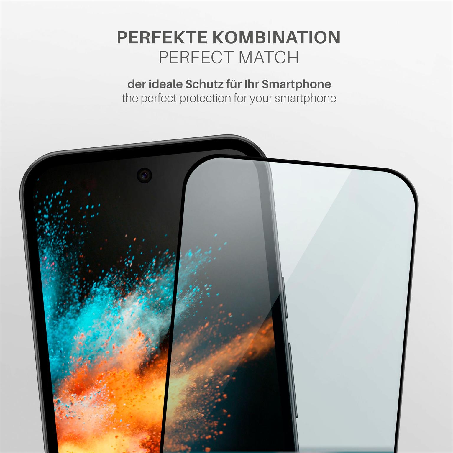 moex CurveProtect Google Pixel 9a Panzerglas 3D Full Screen – Weiteres Produktbild 3