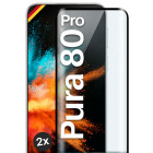 moex CurveProtect Huawei Pura 80 Pro Panzerglas 3D Full Screen – Produktbild 1