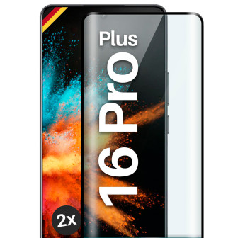 moex CurveProtect Realme 16 Pro Plus Panzerglas 3D Full Screen – 2x Black