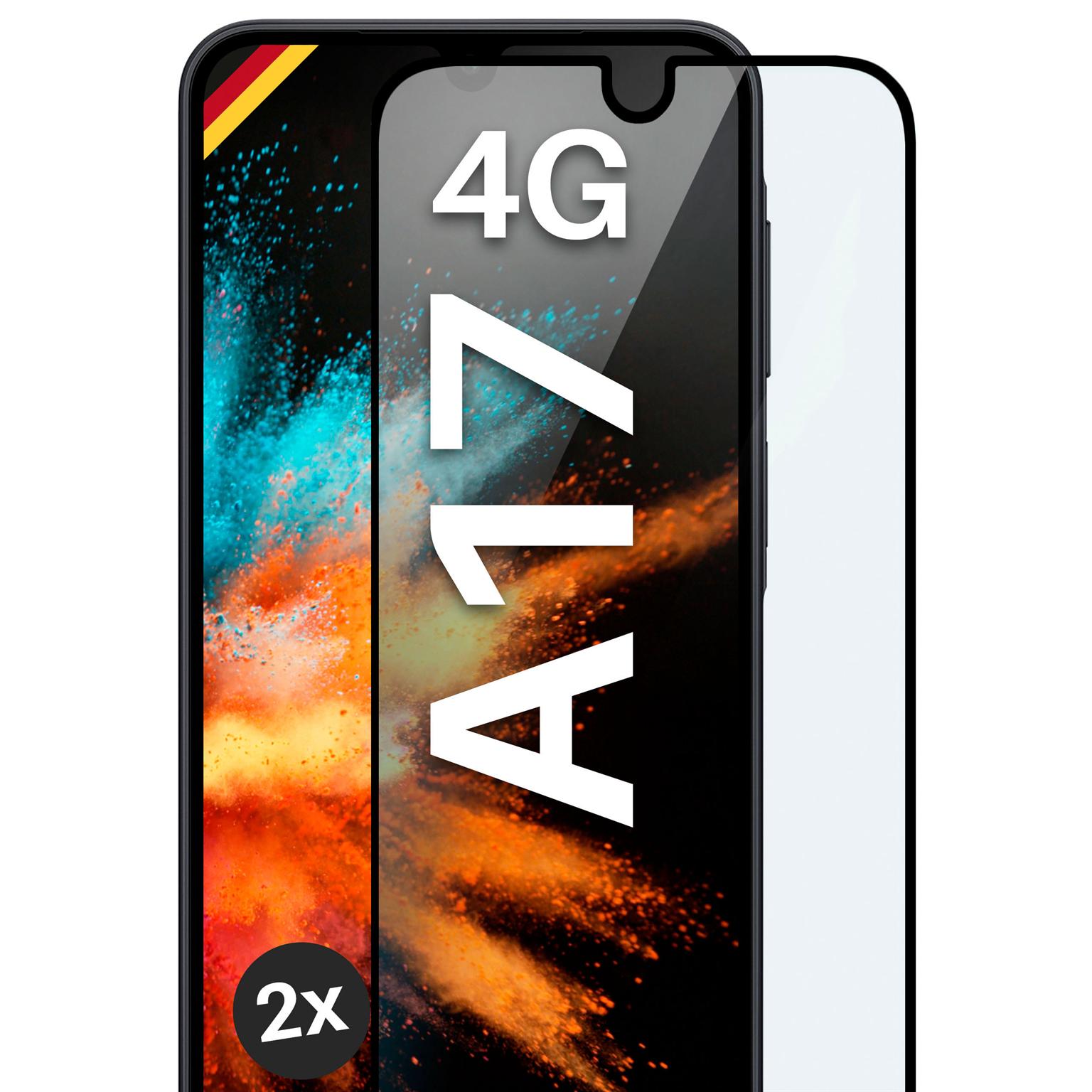 moex CurveProtect Samsung Galaxy A17 (4G) Panzerglas 3D Full Screen – 2x Black