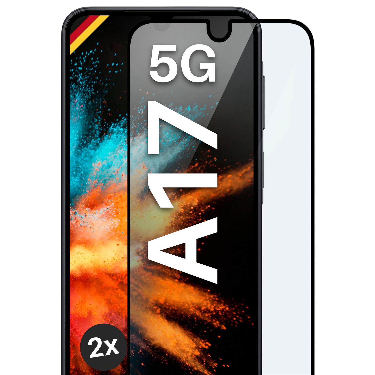 moex CurveProtect Samsung Galaxy A17 5G Panzerglas 3D Full Screen – 2x Black