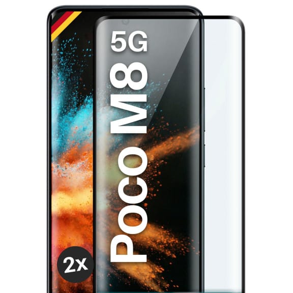 moex CurveProtect Poco M8 5G Panzerglas 3D Full Screen – Weiteres Produktbild 1 moex CurveProtect Poco M8 5G Panzerglas 3D Full Screen – Weiteres Produktbild 1