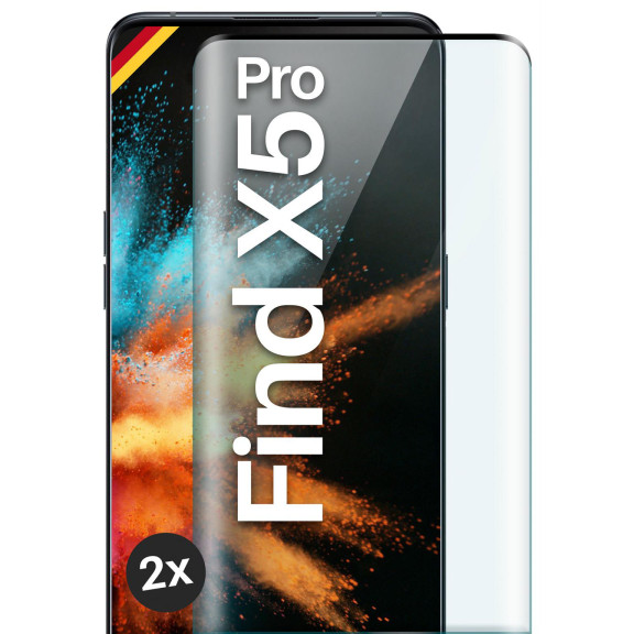 moex CurveProtect Oppo Find X5 Pro Panzerglas 3D Full Screen – Weiteres Produktbild 1