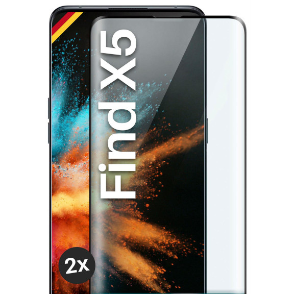 moex CurveProtect Oppo Find X5 Panzerglas 3D Full Screen – Weiteres Produktbild 1
