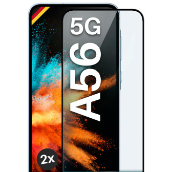 moex CurveProtect Samsung Galaxy A56 5G Panzerglas 3D Full Screen – 2x Black