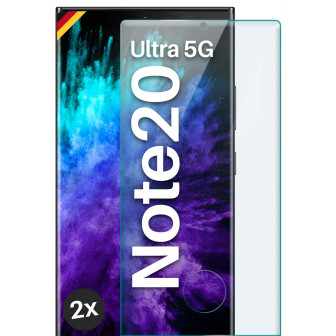 moex CurveProtect Samsung Galaxy Note 20 Ultra 5G Panzerglas 3D Full Screen – 2x Clear