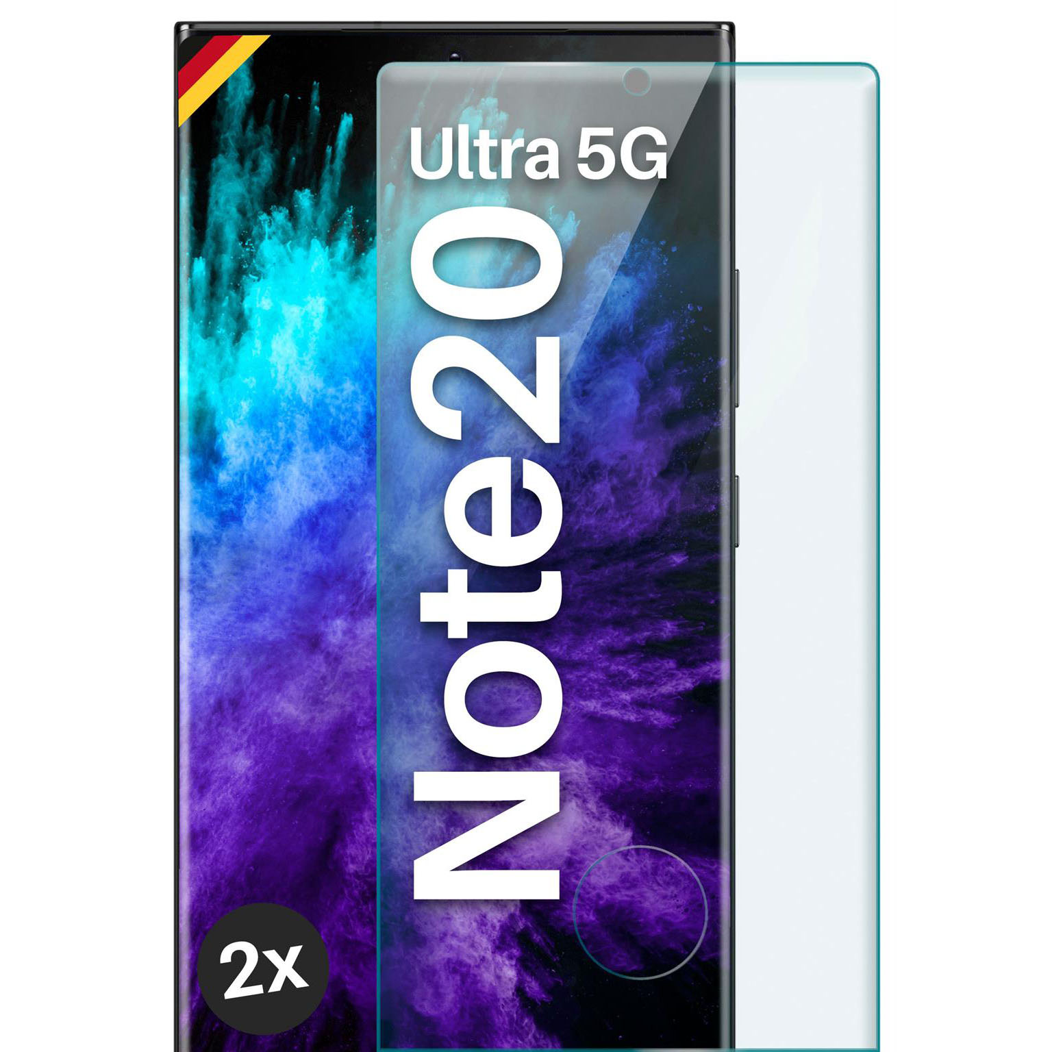 moex CurveProtect Samsung Galaxy Note 20 Ultra 5G Panzerglas 3D Full Screen – Weiteres Produktbild 1 moex CurveProtect Samsung Galaxy Note 20 Ultra 5G Panzerglas 3D Full Screen – Weiteres Produktbild 1