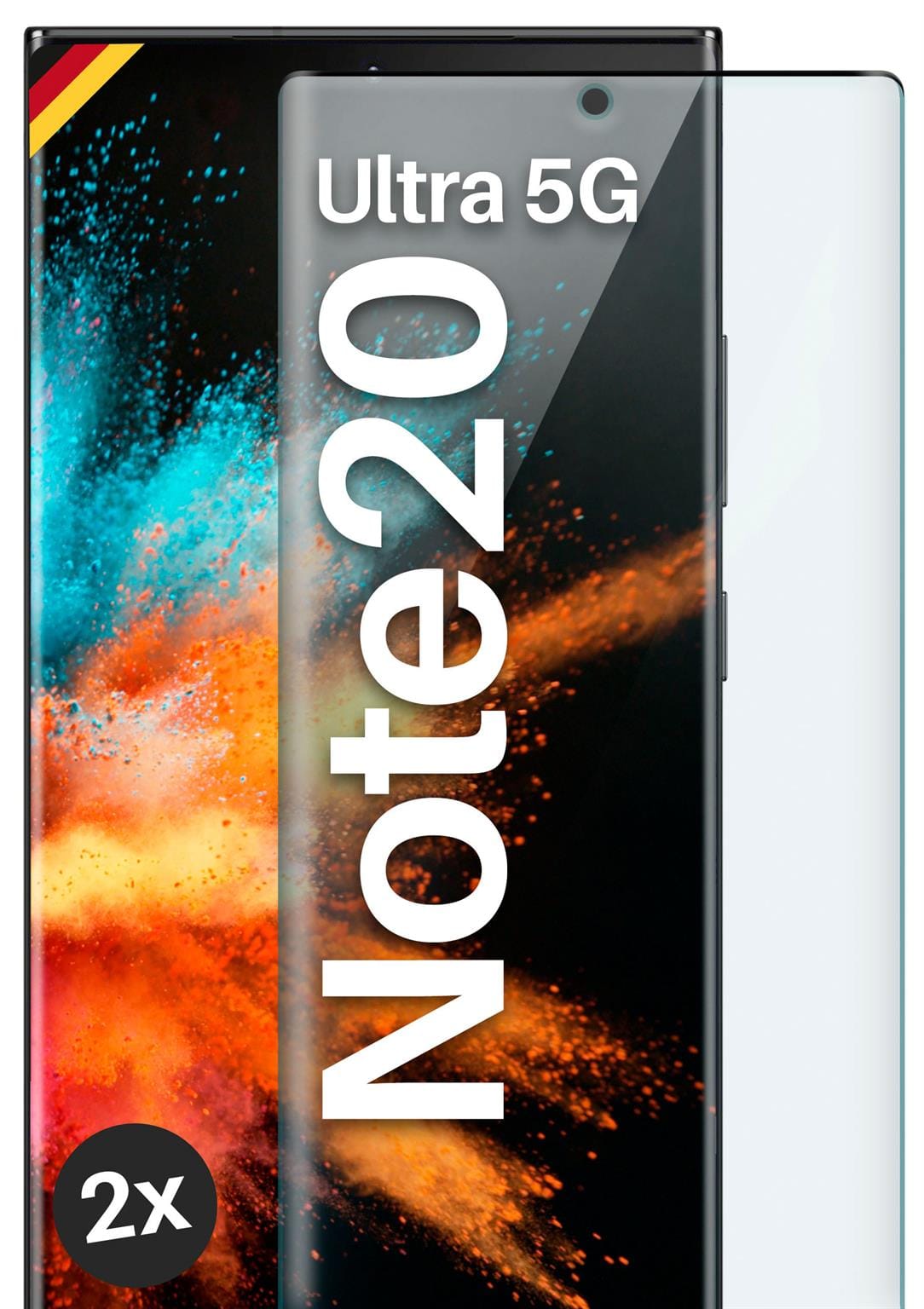 moex CurveProtect Samsung Galaxy Note 20 Ultra 5G Panzerglas 3D Full Screen – Weiteres Produktbild 1 moex CurveProtect Samsung Galaxy Note 20 Ultra 5G Panzerglas 3D Full Screen – Weiteres Produktbild 1