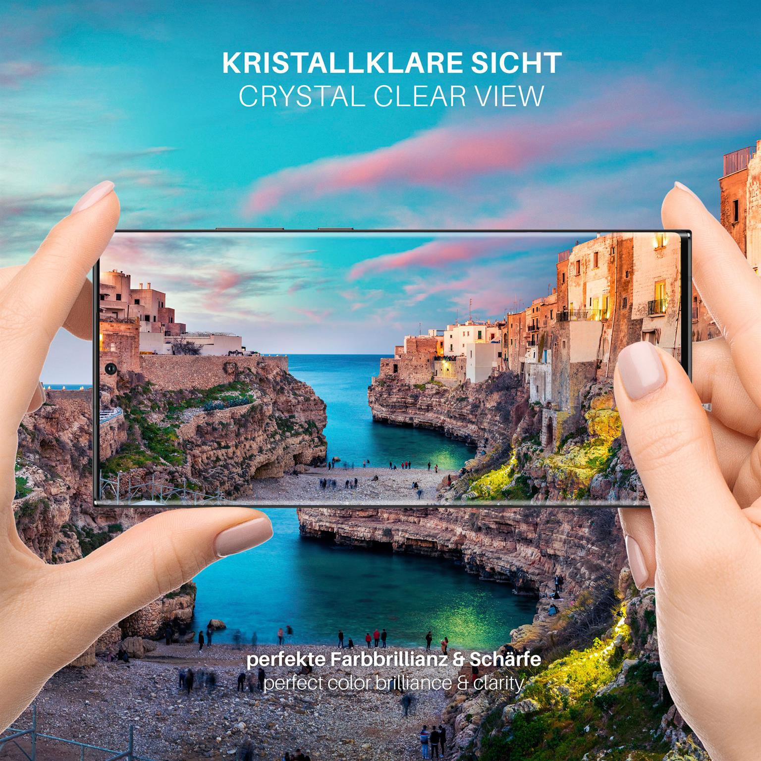 moex CurveProtect Samsung Galaxy Note 20 Ultra 5G Panzerglas 3D Full Screen – Weiteres Produktbild 4