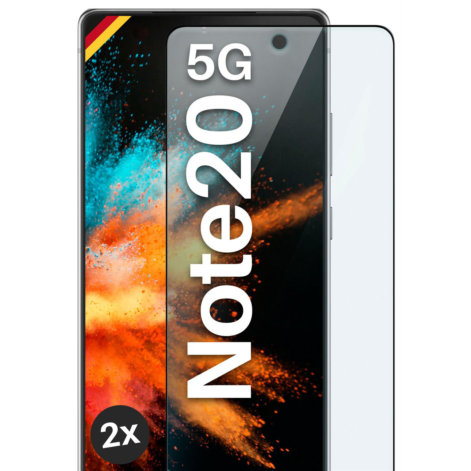 moex CurveProtect Samsung Galaxy Note 20 5G Panzerglas 3D Full Screen – Weiteres Produktbild 1 moex CurveProtect Samsung Galaxy Note 20 5G Panzerglas 3D Full Screen – Weiteres Produktbild 1