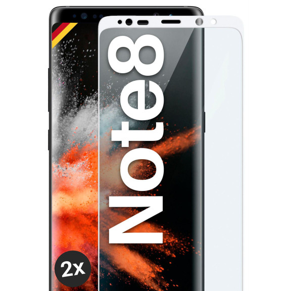 moex CurveProtect Samsung Galaxy Note 8 Panzerglas 3D Full Screen – Weiteres Produktbild 1