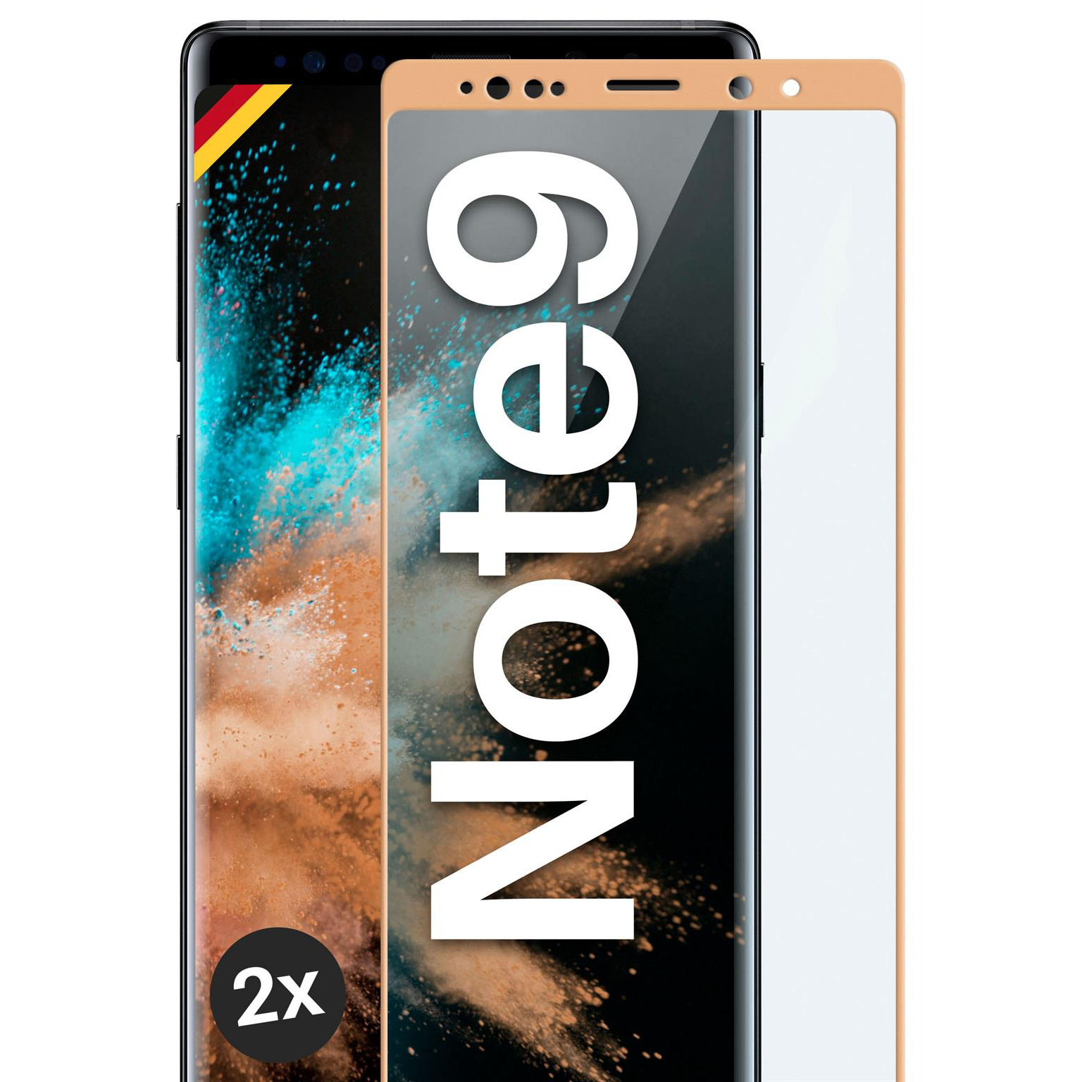 moex CurveProtect Samsung Galaxy Note 9 Panzerglas 3D Full Screen Hauptbild