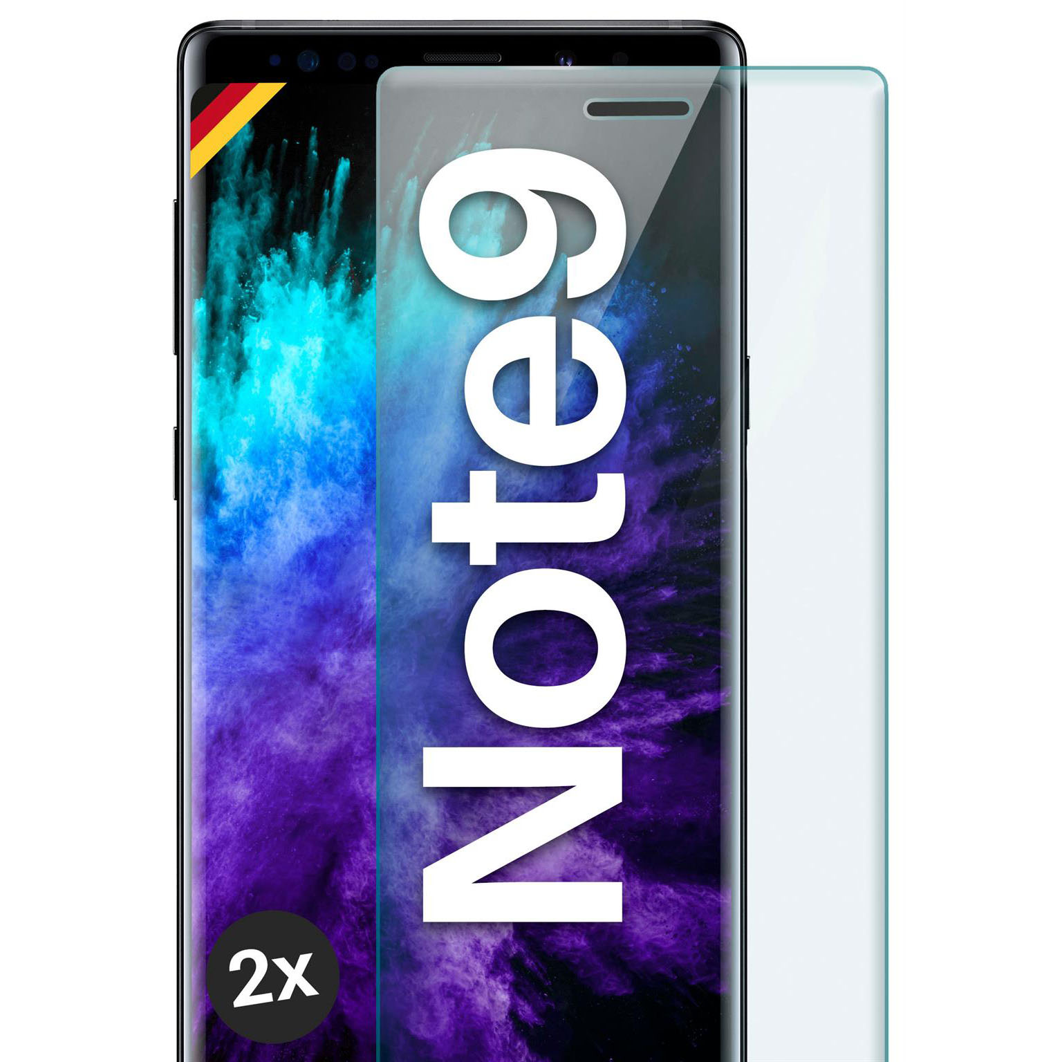 moex CurveProtect Samsung Galaxy Note 9 Panzerglas 3D Full Screen – Weiteres Produktbild 1 moex CurveProtect Samsung Galaxy Note 9 Panzerglas 3D Full Screen – Weiteres Produktbild 1